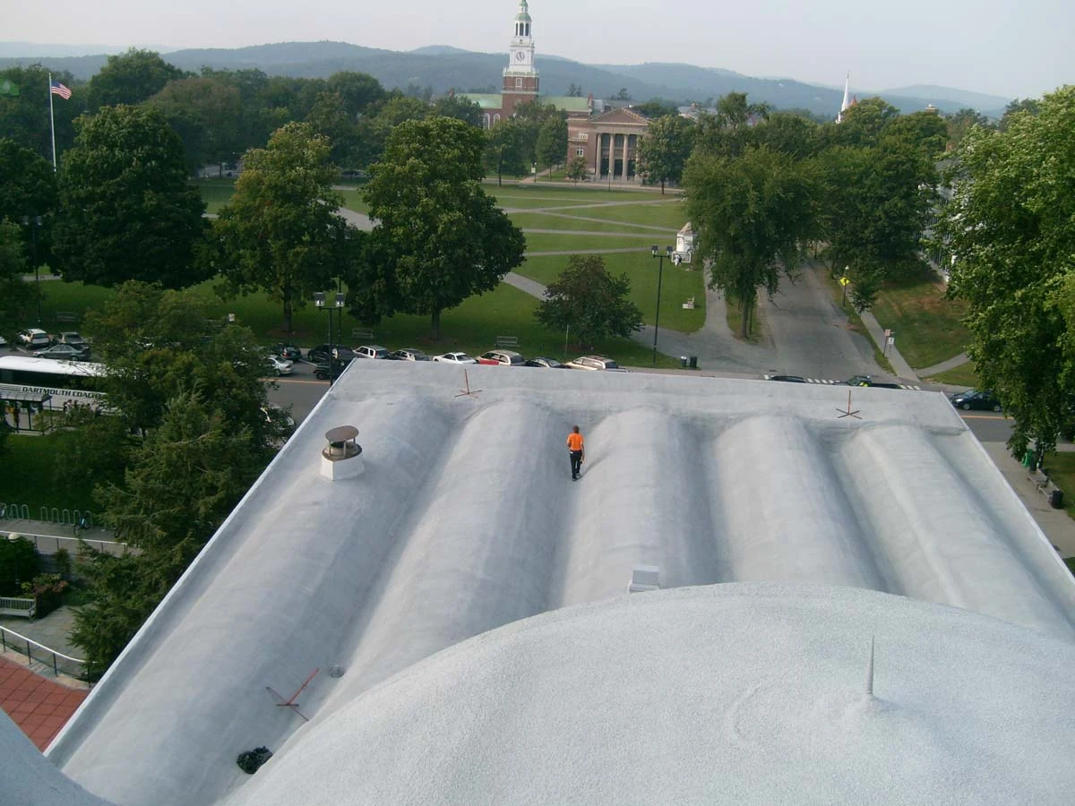 Commercial roof coating in Shreveport